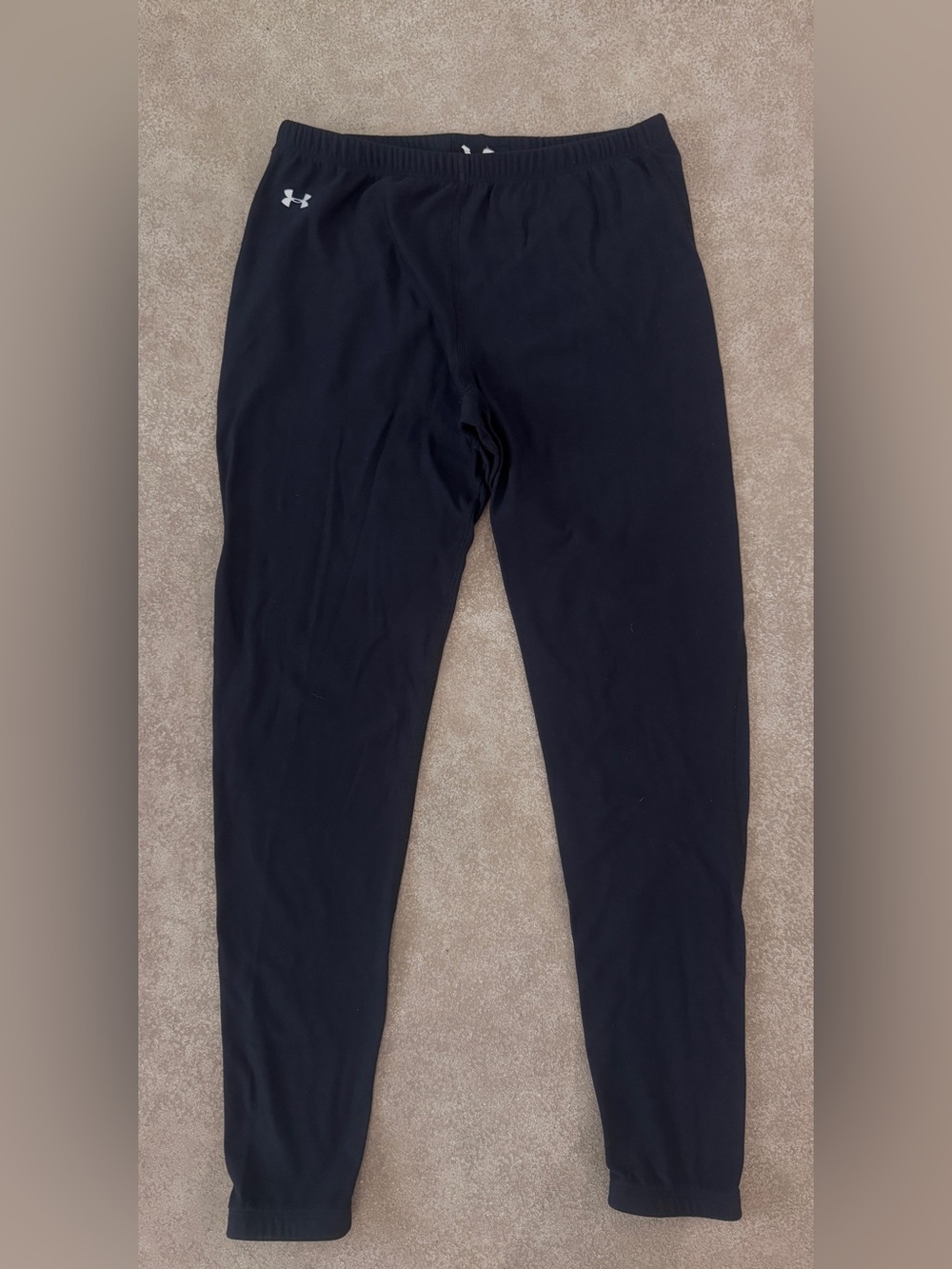 Under Armour ColdGear Women’s L Black Thermal Fleece Lined Compression Leggings